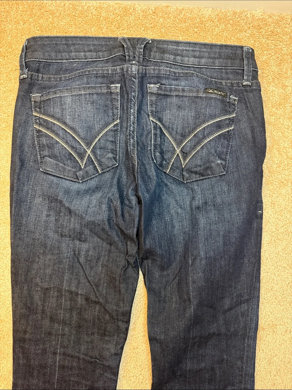 William Rast Dark Blue Women’s Ultra Skinny Jeans Size 26 - Picture 7 of 13